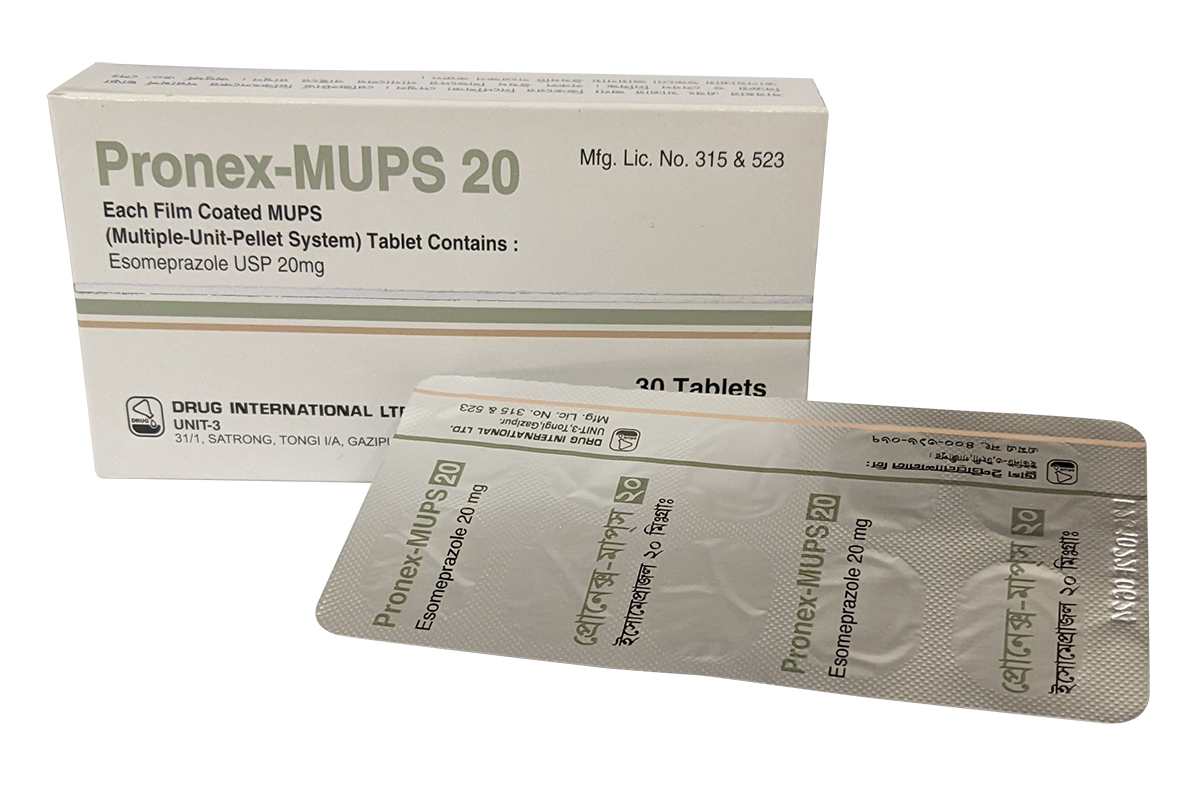 Tablet Pronex-MUPS 20 mg (30pcs)